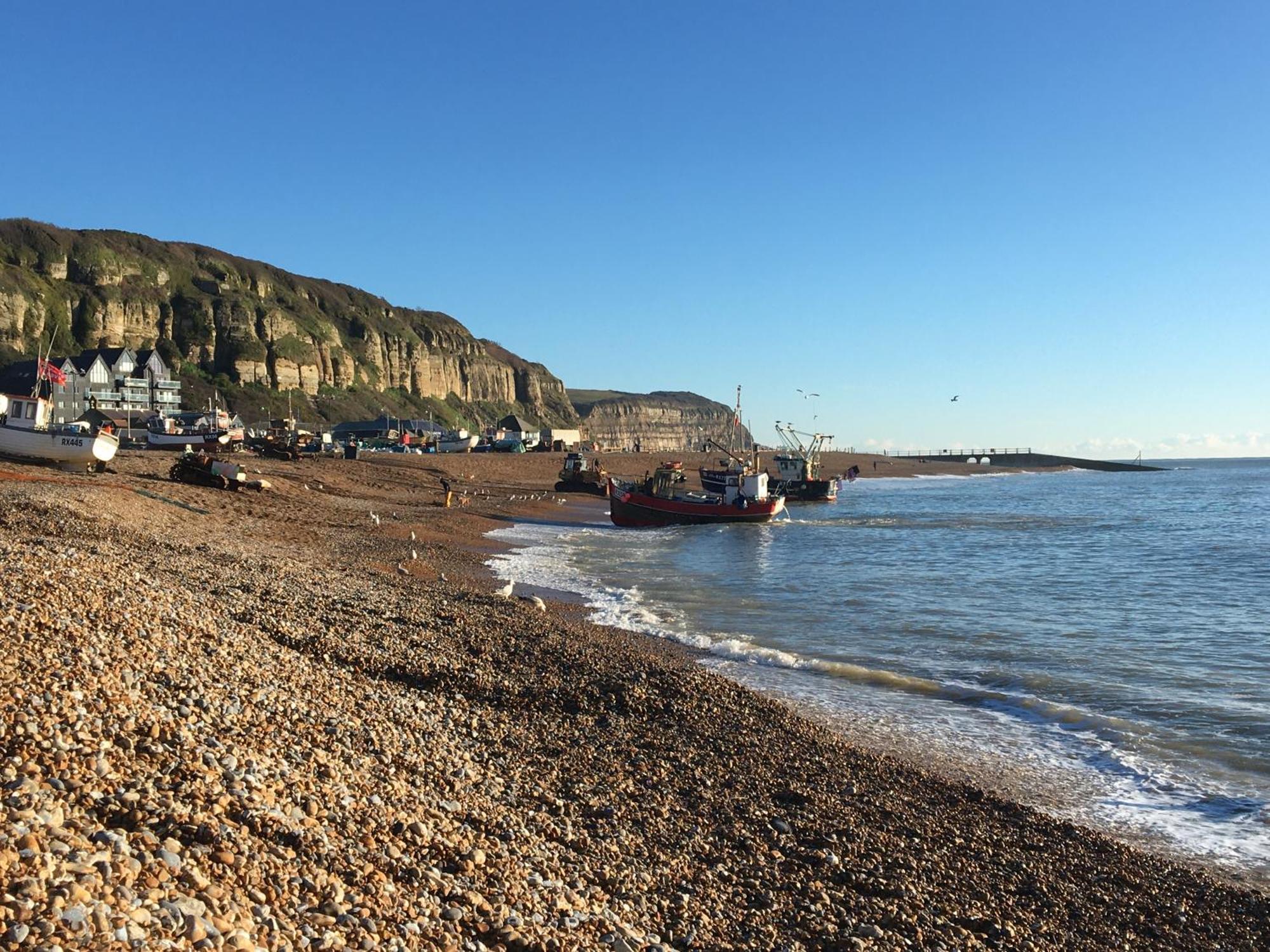 Hastings Old Town. Cottage - By The Sea المظهر الخارجي الصورة